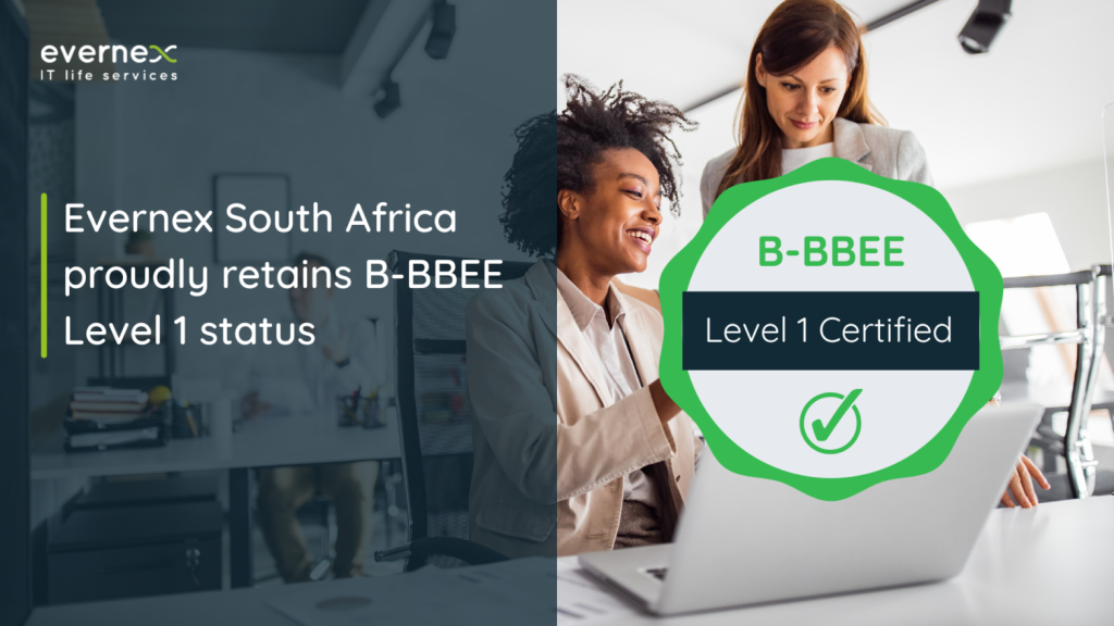B-BBEE Evernex South Africa banner