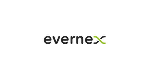 evernex logo white background