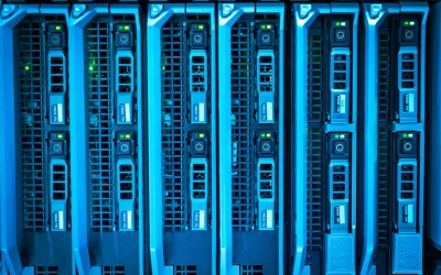 Rack serveur : des serveurs se trouvent dans un data center