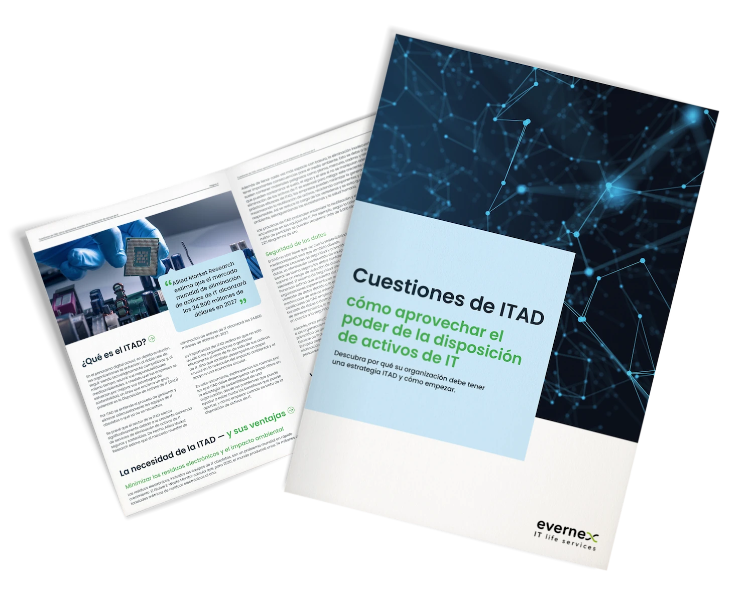 Evernex_Mockup_ITAD matters_Sneak Peak_ES Cuestiones de ITAD