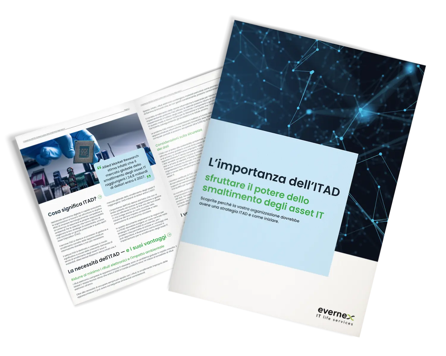 Evernex_Mockup_ITAD matters_Sneak Peak_ITA eBook L’importanza dell’ITAD: