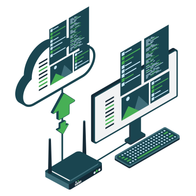 Evernex_Illustration_Evernex Cloud Solutions_Disaster recovery_re Evernex_Illustration_Evernex Cloud Solutions_Disaster recovery_re