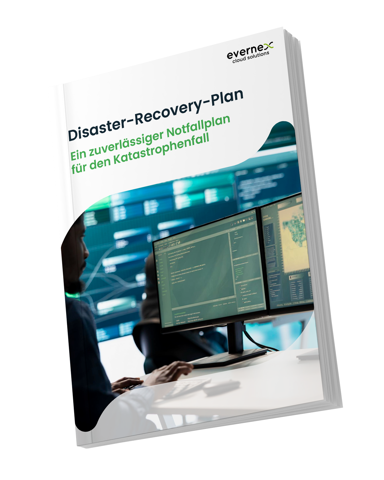 Evernex_Mockup_Disaster Recovery Plan_3D Cover_DE blank